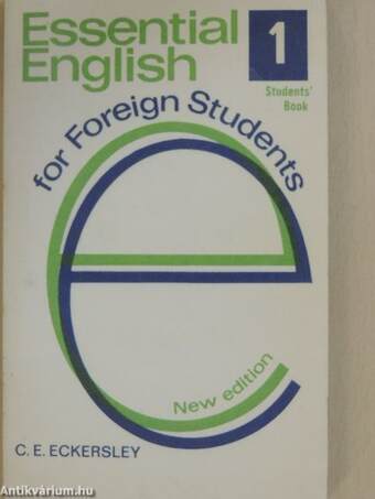 Essential English for Foreign Students 1. - Student's Book