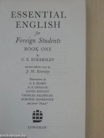 Essential English for Foreign Students 1. - Student's Book