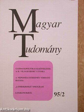 Magyar Tudomány 1995. február