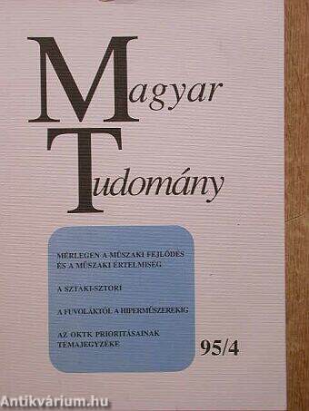 Magyar Tudomány 1995. április