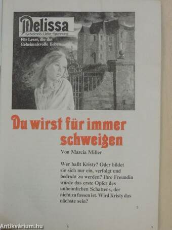 Du wirst für immer schweigen