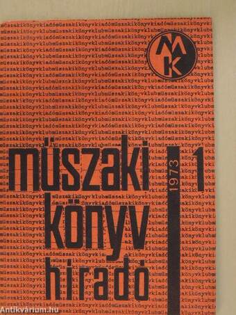 Műszaki könyvhíradó 1973/1-4.