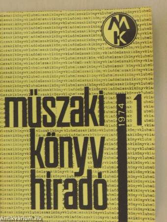 Műszaki könyvhíradó 1974/1-4.