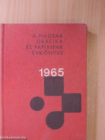 A Magyar Grafika és Papíripar Évkönyve 1965