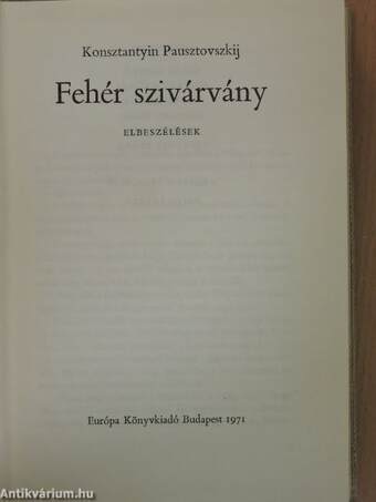 Fehér szivárvány