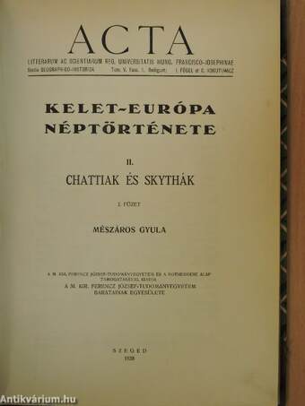 Kelet-Európa néptörténete II/1-2.