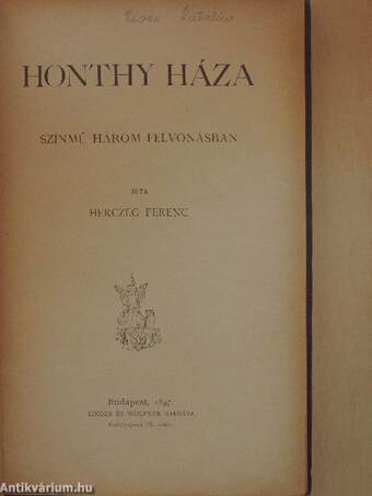 Honthy háza