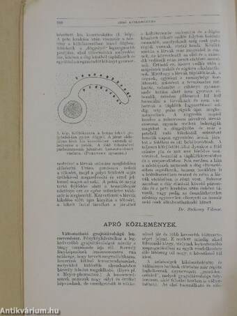 Természettudományi Közlöny 1939., 1943. (vegyes számok) (7 db)/Pótfüzet a Természettudományi Közlönyhöz (3 db)