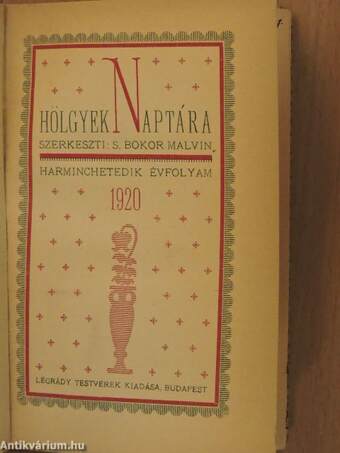 Hölgyek naptára 1920.