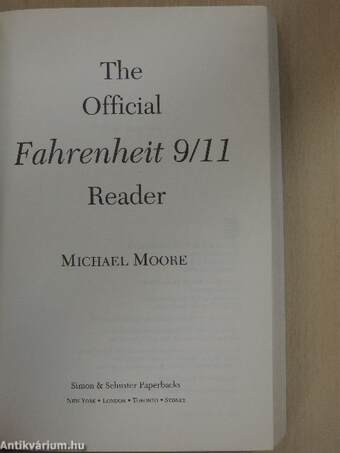 The Official Fahrenheit 9/11 Reader