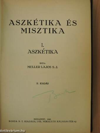 Aszkétika és misztika I.