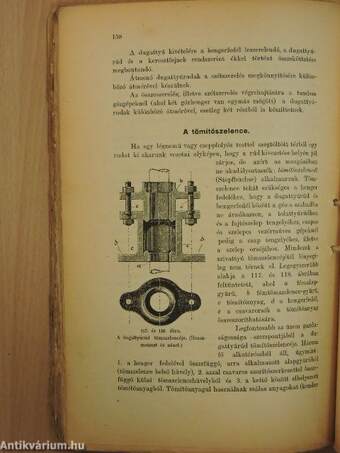 A stabil gőzkazánok és gőzgépek gyakorlati tankönyve (rossz állapotú)