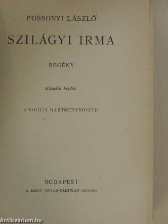 Szilágyi Irma