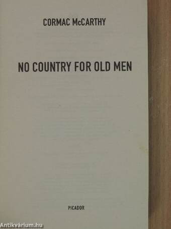 No Country for Old Men