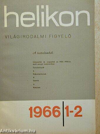 Helikon 1966/1-2.