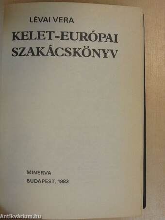 Kelet-európai szakácskönyv