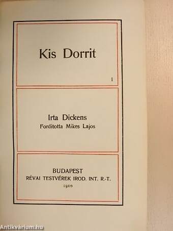 Kis Dorrit I-III.