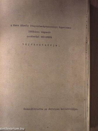 Műszaki ellenőrzési- és selejt-ügyvitel, selejt-analitika/A Marx Károly Közgazdaságtudományi Egyetem 1959-ben végzett gazdasági mérnökök tájékoztatója/Sugárvédelem/Gépismeret/Röntgentechnológia/Röntgen és radiológiai durvaszerkezeti vizsgálatok II.