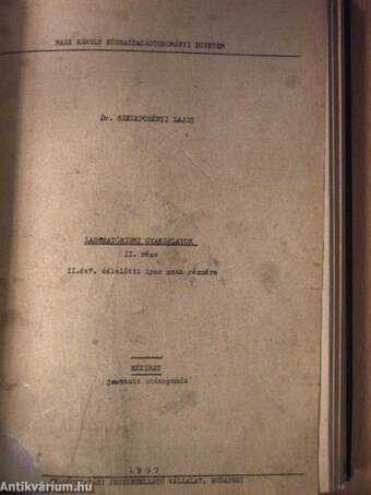 Műszaki ellenőrzési- és selejt-ügyvitel, selejt-analitika/A Marx Károly Közgazdaságtudományi Egyetem 1959-ben végzett gazdasági mérnökök tájékoztatója/Sugárvédelem/Gépismeret/Röntgentechnológia/Röntgen és radiológiai durvaszerkezeti vizsgálatok II.