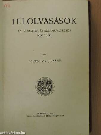 Felolvasások