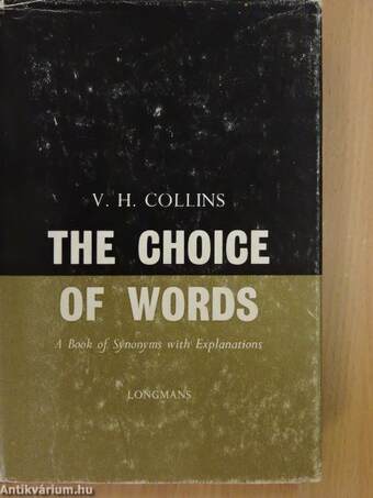 The Choice of Words