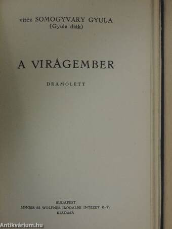 Virrasztó a ködben/Utolsó szárnycsapás/A virágember/A fiú nem üthet vissza