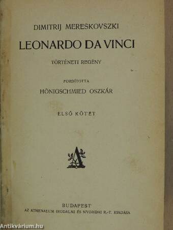 Leonardo da Vinci I-II.