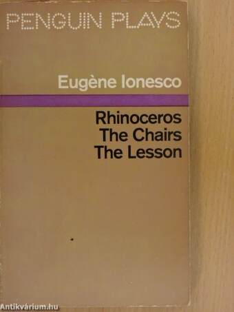 Rhinoceros/The Chairs/The Lesson