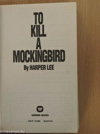 To Kill a Mockingbird