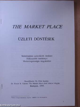 The Market Place - Üzlei döntések