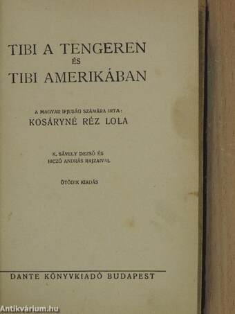 Tibi a tengeren/Tibi Amerikában