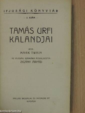 Tamás urfi kalandjai