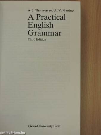 A Practical English Grammar