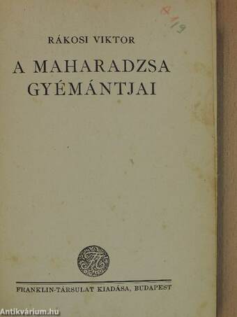 A maharadzsa gyémántjai