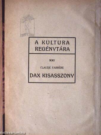 Dax kisasszony