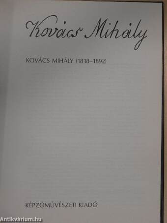 Kovács Mihály 1818-1892