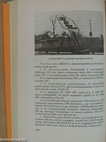 Mezőgazdasági szövetkezetek Pest megyében 1985