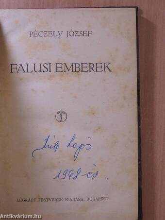 Falusi emberek