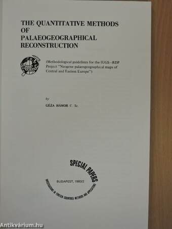 The quantitative methods of palaeogeographical reconstruction