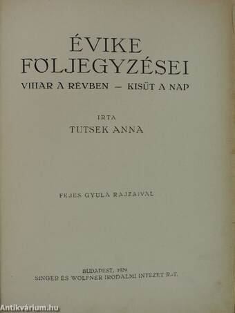 Évike följegyzései III.