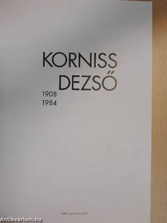 Korniss Dezső