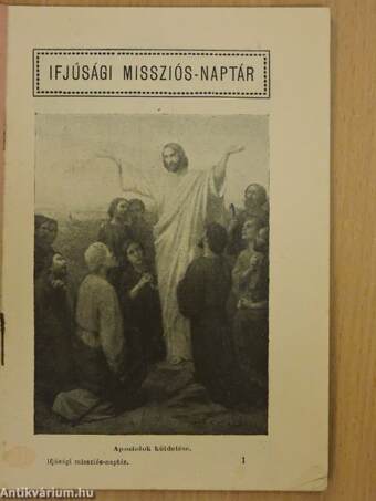 Ifjusági Missziós-Naptár 1924