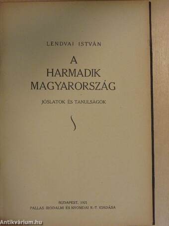 A harmadik Magyarország