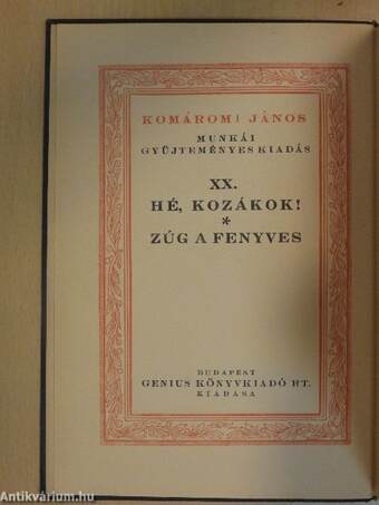 Hé, kozákok!/Zúg a fenyves