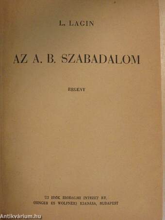 Az A. B. szabadalom