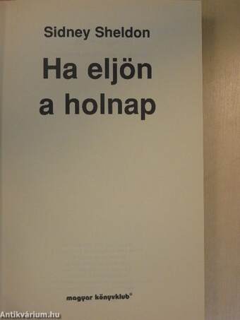 Ha eljön a holnap