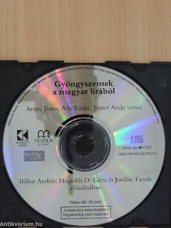 Gyöngyszemek a magyar lírából - Hangoskönyv