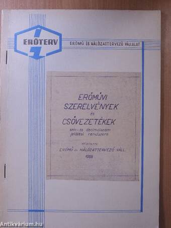 Erőművi szerelvények és csővezetékek szín- és decimálszám jelölési rendszere