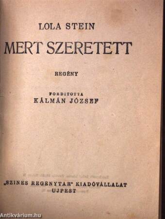 Mert szeretett