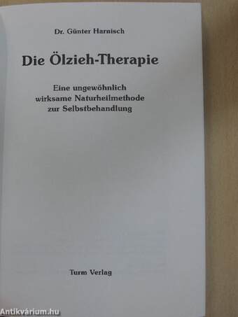 Die Ölzieh-Therapie